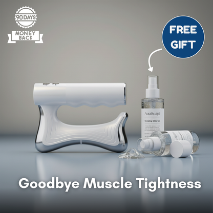 Softens Tight Fascia With EMS and Heat for Visible Firming